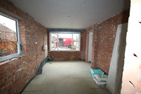 Insulation and new floor decking installed. Plaster boards fitted to ceiling
