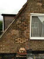Chimney removed and made brickwork made good