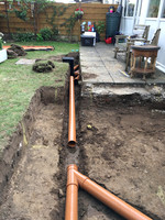 New Inspection chamber and drains